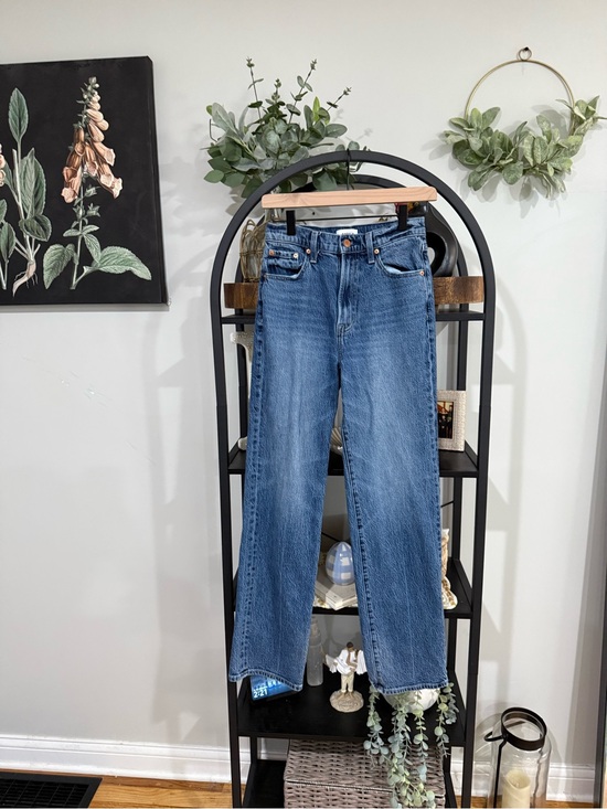 pistola Denim - Pistola High Rise Straight Leg Jeans Medium Wash Size 26